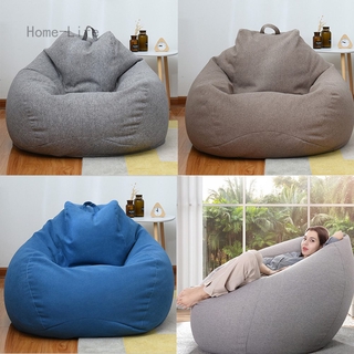 Home-Life.ph Dandelionsky Classic Bean Bag Chair Sofa Cover Cotton Rag Slipcover(Cloth Cover)