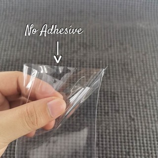 Opp no sealing plastic clothing packaging bag