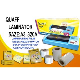 A3 Laminator Machine HOT / COLD / REVERSE 220V Quaff Brand