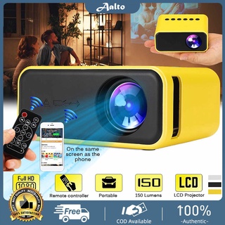 YT500 1080P HD Android Mini Portable Projector Home Theater Cellphone Projector Media Player Beamer (1)