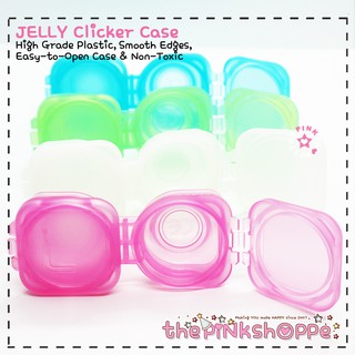 LENS MATE ♡ HIGH QUALITY Jelly Clicker Lens Case