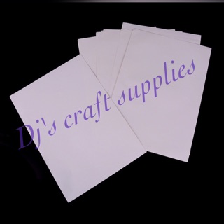 [PER 9pcs ] Vellum 8.5 x 11 AND 8.5" X 13" Glossy and matte white specialty paper