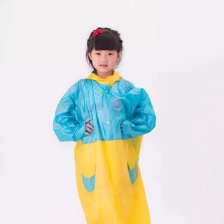 KM✔ Children Cartoon Rain Coat Jacket Raincoat Suit Raincoat (COD) (2)