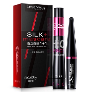 [boutique] BIOAQUA 3D Fiber Makeup mascara Lengthening eyelashes Volume Express Maquiagem Eyelash Br