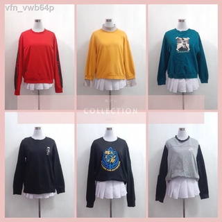 Women Clothes Hoodies & Sweatshirts✉❧✾Affordable Preloved Korean Trendy Fashion Pullover, Sweatshirt