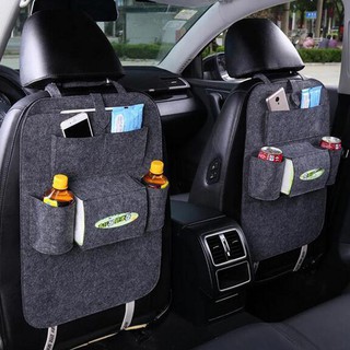 MUZI.Car Seat Back Organizer, Multi-Pocket Travel Storage Bag