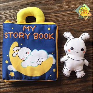 3D CLOTH BOOK INTERACTIVE EDUCATIONAL BABY SOFT BOOK COD (2)