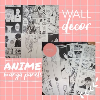 Wall Decor Anime Manga Panels (PLEASE READ THE DESCRIPTION)