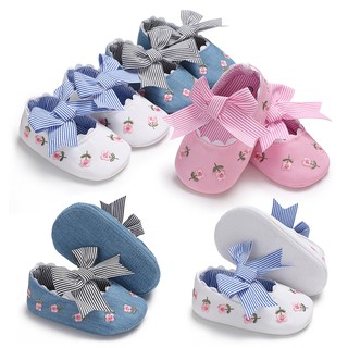 Newborn shoes Non-slip Baby girl shoes Soft bottom fashion Walking princess shoes toddler shoes
