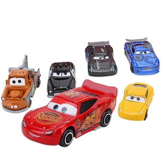 ✶♝▤Disney Pixar Cars 2 McQueen Metal Toys Model Car Birthday Gift For Kids Boy (5)
