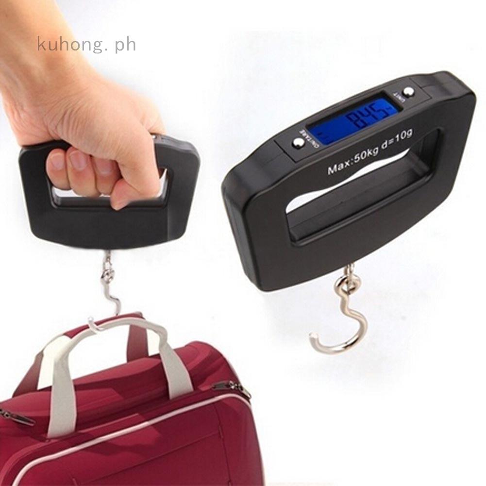 Pocket 50kg/10g LCD Digital Fishing Hanging Electronic Scale Hook Weight Luggage (1)