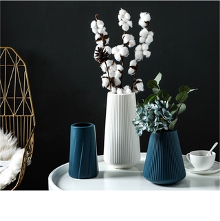 461 Plastic Vase Flower Container Nordic Style Plastic Flower Vase Home Decor (7)