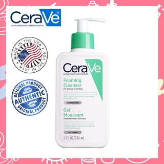 US Original Cerave Hydrating Facial Cleanser(Foaming | Renewing SA | Acne Foaming Control) (1)
