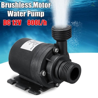 motor accessories摩托12-1☈▤●Ultra Quiet Mini DC 12V Lift 5M 800L/H Brushless Motor Submersible Water P