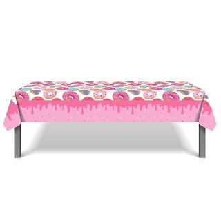 Dounts Tablecloth Candy Birthday Party Favors Dounts Tablecover Dounts Party Supplies