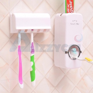 AIZZYCAI Touch Me Toothpaste Dispenser Toothbrush Holder