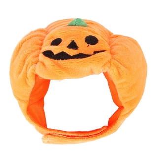 Petla pella halloween hat pet pumpkin hat cat small dog birthday wear (3)