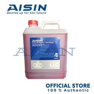 Aisin LONG LIFE COOLANT (LCC) / ANTI FREEZE - 4 Liters/ 1Gallon (red)