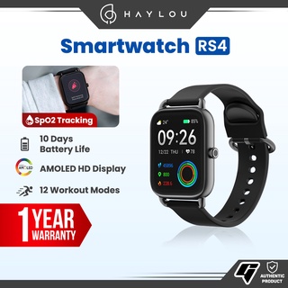 Haylou RS4 Smartwatch AMOLED Display SpO2 Blood Oxygen 12 Sport Modes (Global Ver) Fitness Tracker