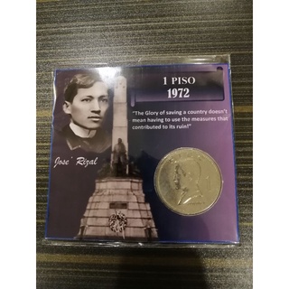 Jose Rizal 1972 Coin