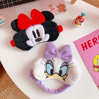 Fun Study|Cartoon Plush Eye Mask Mickey Mouse Donald Duck Shape Nap Eye Mask (2)