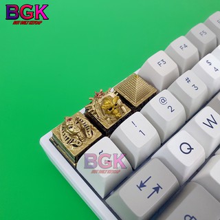 Keycap Artisan Ancient Style Beautiful (keycap mechanical keyboard, unique resin keycap)