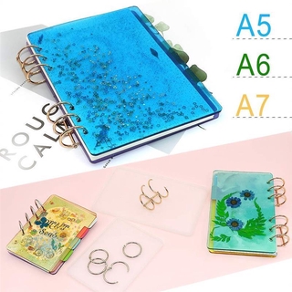 A5/6/7 Notebook Cover Silicone Mold for Jewelry Resin DIY Handmade Epoxy Resin Mold Jewelry Making Mould