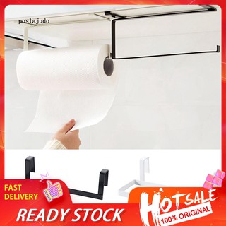 POS_Toilet Roll Holder Stand Organizer Rack Cabinet Paper Towel Hanger Bathroom