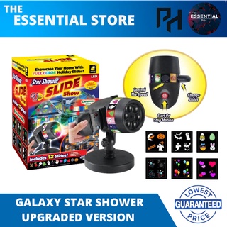 NEW GALAXY SHOWER UPGRADED VERSION - Full Color Holiday Slides Laser