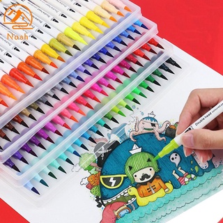 spot◆﹊【COD】 12/24/36/48/60/80/100 Marker pen Watercolor Brush Pen Touchfive marker Painting pen