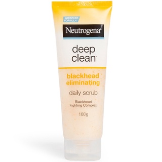 【high quality】 Neutrogena Deep Clean Blackhead Eliminating Scrub 100g