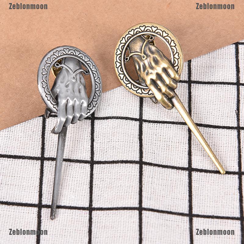 New Charming Game of Thrones Hand of the King Lapel Replica Costume Pin Brooch