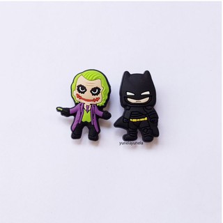 Shoe Charms Clogs Pins jibbitz Batman and Joker (1)