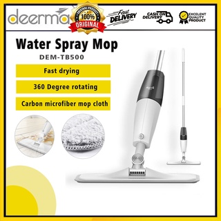 Deerma TB500 Water Spray Mop 360 Degrees Rotating 350mL Water Tank Mop Floor Cleaner mop Fast drying (1)