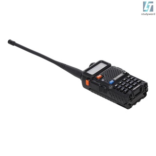 BAOFENG BF-UV5R FM Transceiver Dual Band Handheld Transceiver 128CH Amateur Portable Radio Long Standby Black US Plug (8)