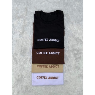 Coffee Addict Embroidered Shirt (1)