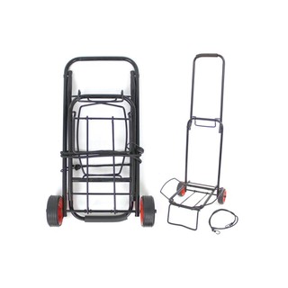 TROLLEY BLACK SMALL fold-able Luggage Cart Trolley