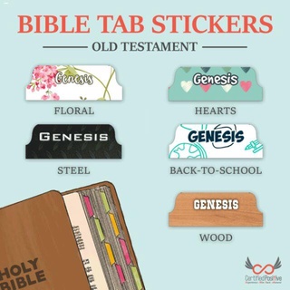 Books & Magazines Religion & Philosophy✘□๑Old Testament Bible Tab Stickers