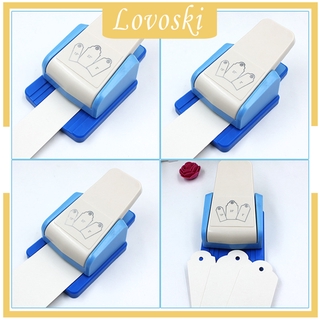 [LOVOSKI]DIY Tag Puncher Bookmark Puncher Embossing Gift Tag Paper Puncher Scrapbook
