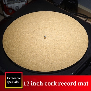 Cork LP Slip Mat Anti-Static Slipmat for 12 inch LP Vinyl Record lCp1