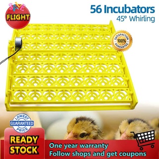 Egg Incubator Automatic Egg Incubator 56 Eggs Turner Tray Poultry Chicken Quail Duck With 220V