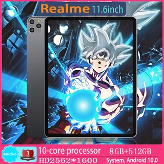 Original Realme Tablet 12 inch 12GB+512GB Wifi/5G Tablet PC Dual SIM Student Learning Tablets Other