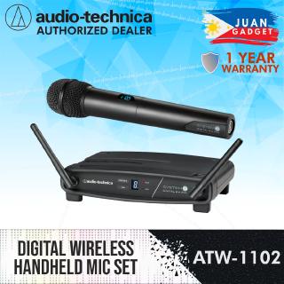 Audio Technica ATW-1102 System 10 Digital Wireless Handheld Microphone Set | JG Superstore