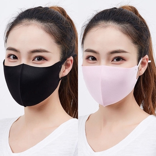 Washable Mask Ice Silk Masks Washable Anti Dust Face Mask for Adults Mask