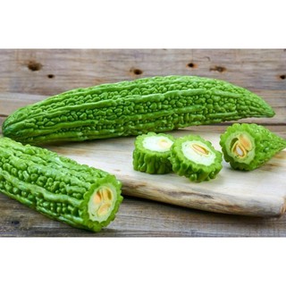Chinese Bitter Gourd Ampalaya Long Green Variety Seeds ( 10 seeds ) - Basic Farm House