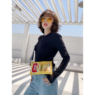 Ins Zoomable New Bag Female Korean Girls Messenger Shoulder Pack
