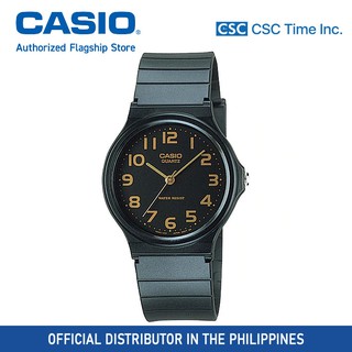 Casio (MQ-24) Black Resin Strap Quartz Watch (1)