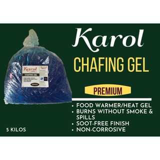 KAROL Chafing Gel 5 kgs. (Fuel Heat Gel, Food Warmer, For Catering, Restaurant, Kitchen, DIsh)trash