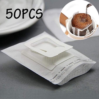 50Pcs /Pack Drip Coffee Filter Bag Portable coffee drip filter bag hanging ear style