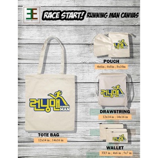 Tote Bags┅Running Man Canvas Item